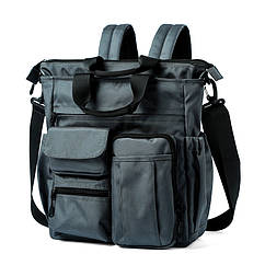 Сумка-рюкзак для ноутбука/планшета 13-14 дюймів - Темно-сірий