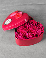 Подарунковий набір троянди з мила heart НП4929