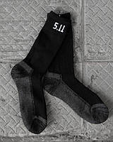 Шкарпетки середньої щільності "5.11 Tactical Level чорні ВТ7639