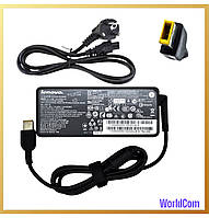 Блок живлення до ноутбука Lenovo 20V 4.5 A 90W (DC USB+PIN) + кабель живлення
