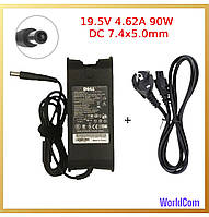 Блок живлення до ноутбука Dell 19.5 V 4.62 A 90 W (DC 7.4*5.0) + кабель живлення