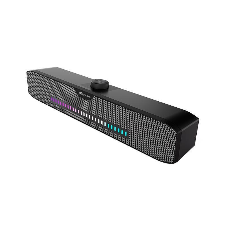 Колонка комп'ютерна Xtrike ME Wired Speaker SK-403 RGB, чорна, фото 1