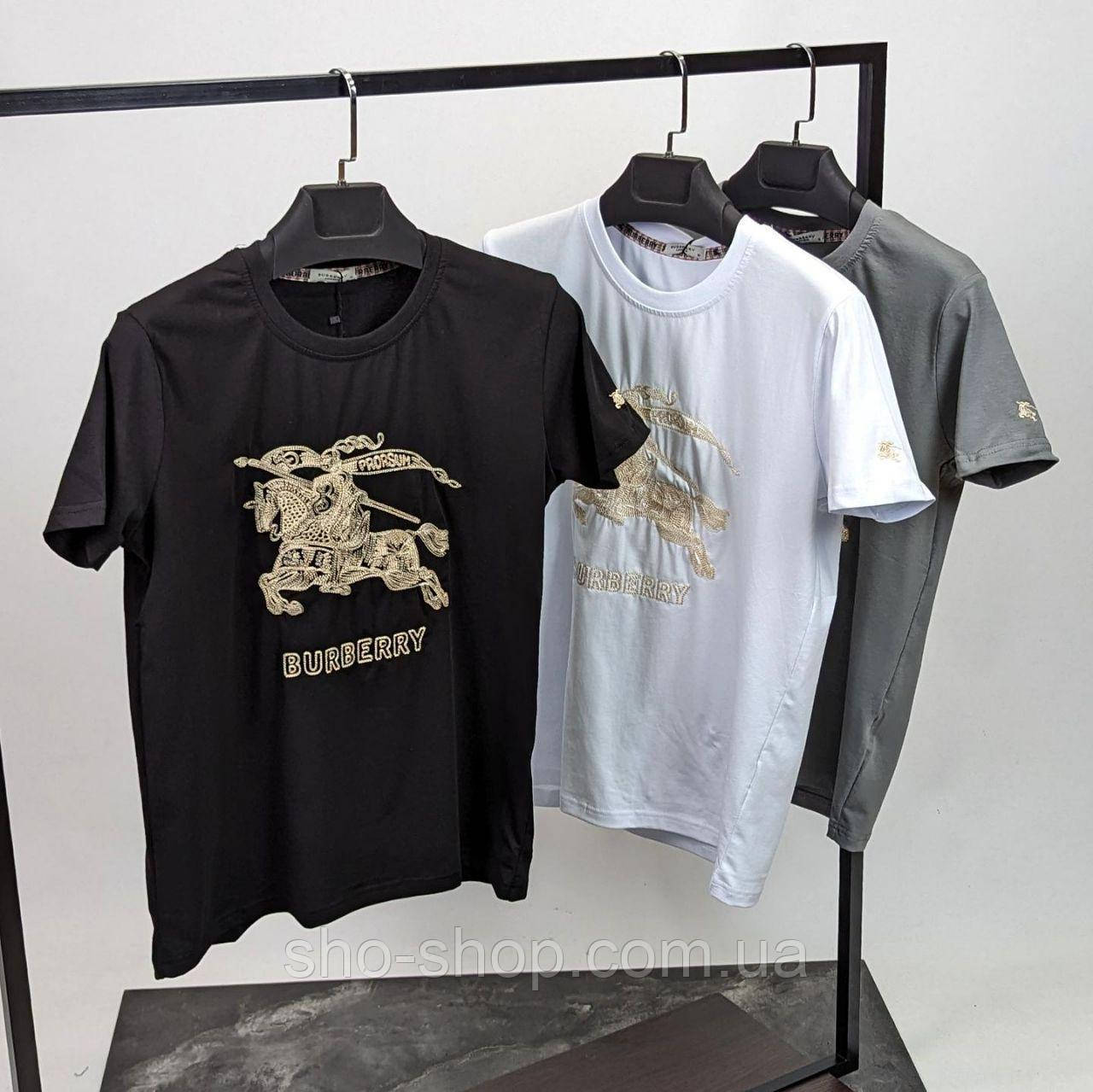Чоловича футболка BURBERRY чоловіча футболка Футболка TShBRBn002 Туреччина, фото 1