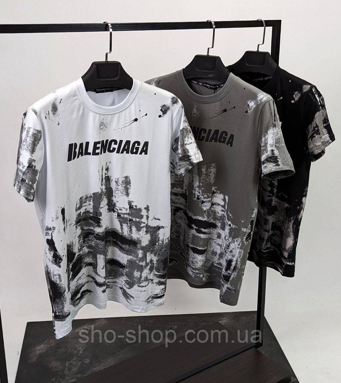 Чоловича футболка Balenciaga чоловіча футболка Футболка TShBGn001 Туреччина, фото 1