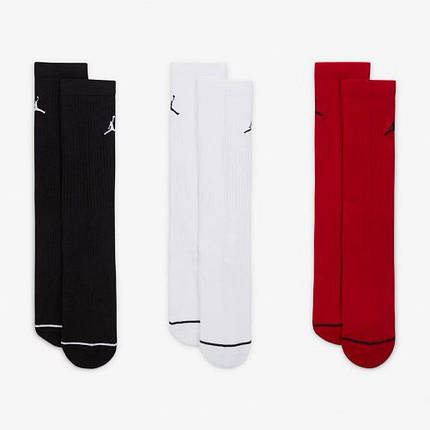 Шкарпетки Nike U J ED CUSH POLY CREW 3 пари, фото 1