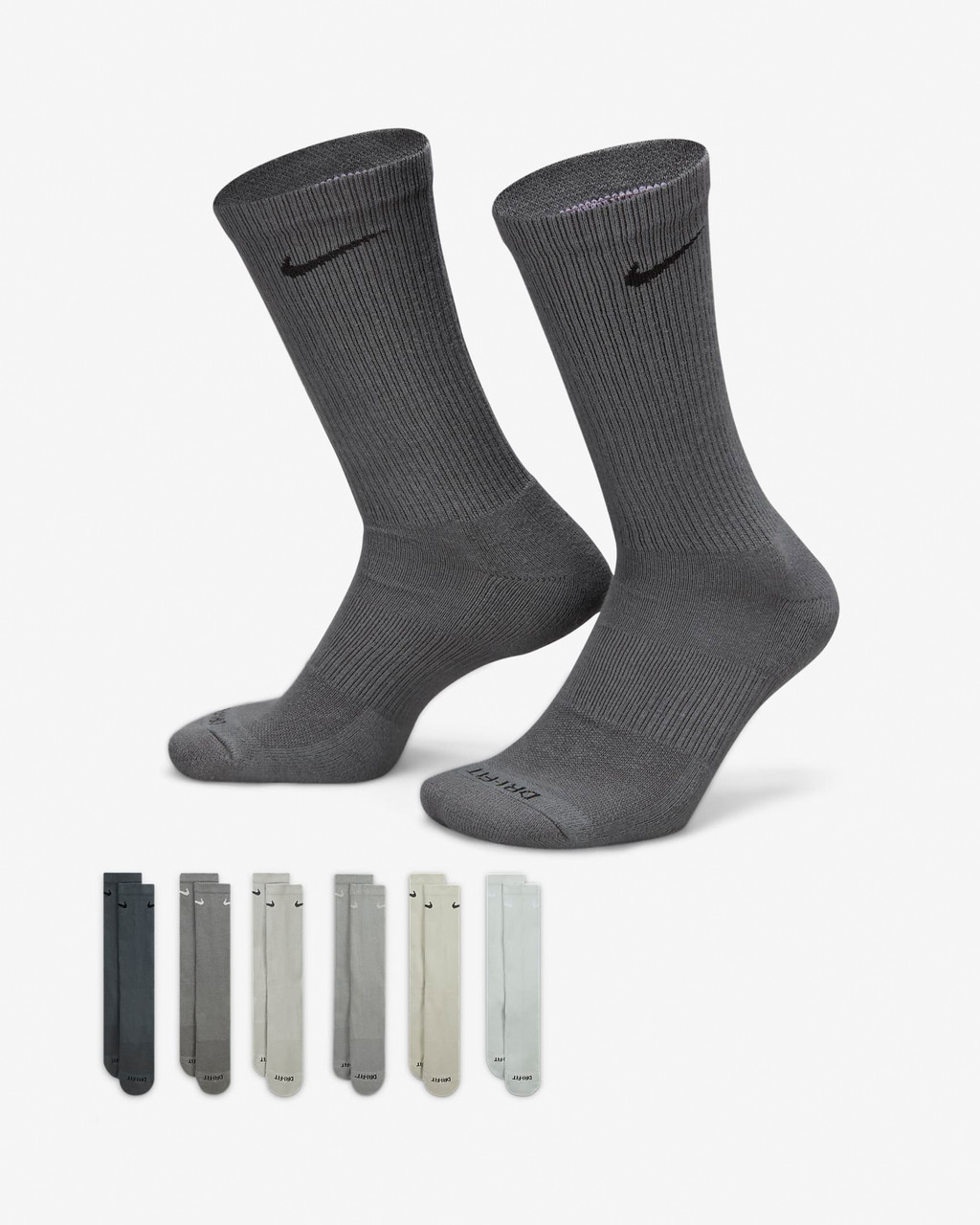 Шкарпетки Nike U NK ED PLS CSH CRW 6 пар