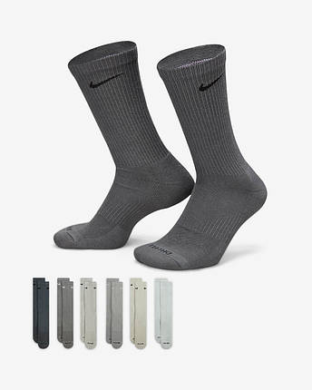 Шкарпетки Nike U NK ED PLS CSH CRW 6 пар, фото 1