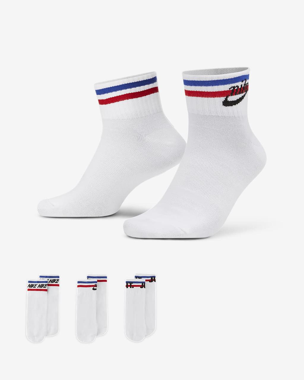 Шкарпетки Nike U NK NSW EVERYDAY ESSENTIAL AN 3 пари