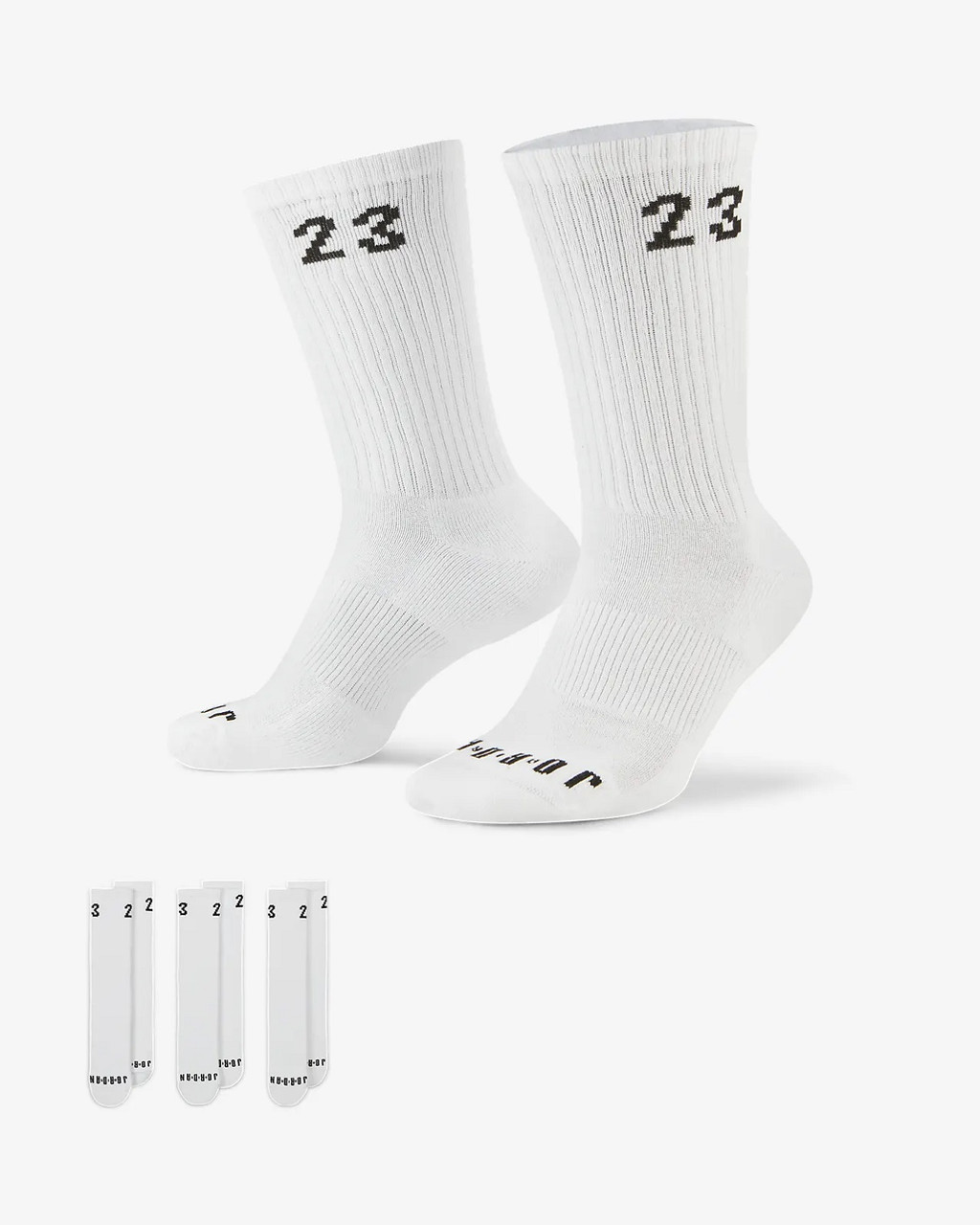 Шкарпетки Nike U JORDAN ESSENTIAL CREW 3 пари