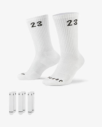 Шкарпетки Nike U JORDAN ESSENTIAL CREW 3 пари, фото 1