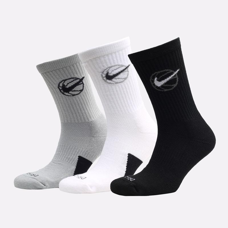 Шкарпетки Nike U NK CREW EVERYDAY BBALL 3 пари