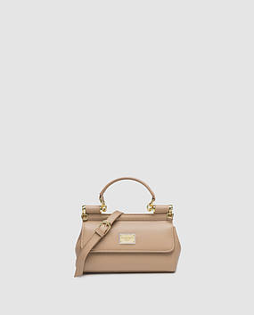 💎 Dolce&Gabbana Sicily Small Handbag Beige 20 х 11 х 4 см