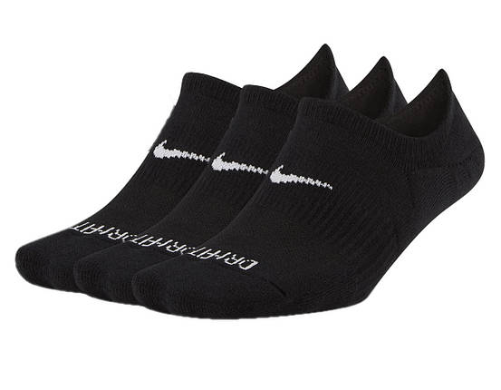 Шкарпетки Nike U NK EVERYDAY PLUS CUSH FOOTIE 3 пари, фото 1