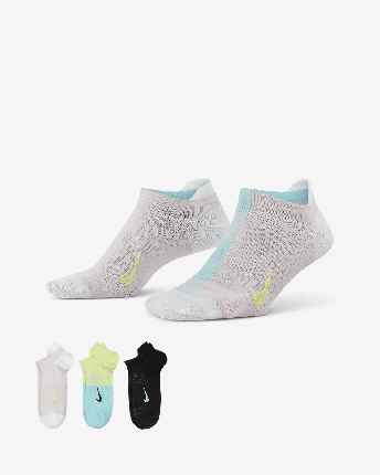 Шкарпетки Nike W NK EVERYDAY PLUS LTWT NS 3 пари, фото 1