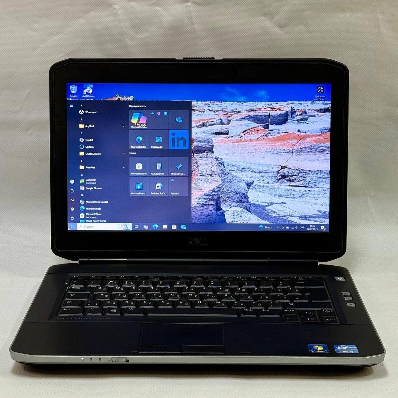 Б/в Ноутбук Dell Latitude E5430 14" 1366x768| Core i5-3340M| 8 GB RAM| 500 GB HDD| HD 4000