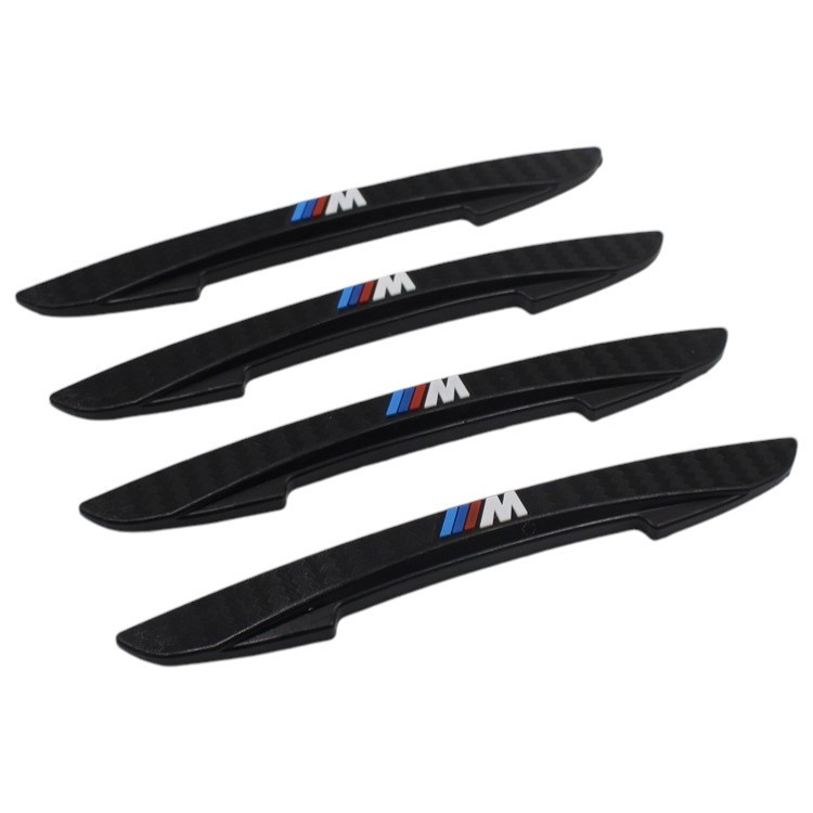 Захисні протиударні смуги дверей BMW M 4 шт Гумові на краї дверей 16х147 мм на скотчі, фото 1