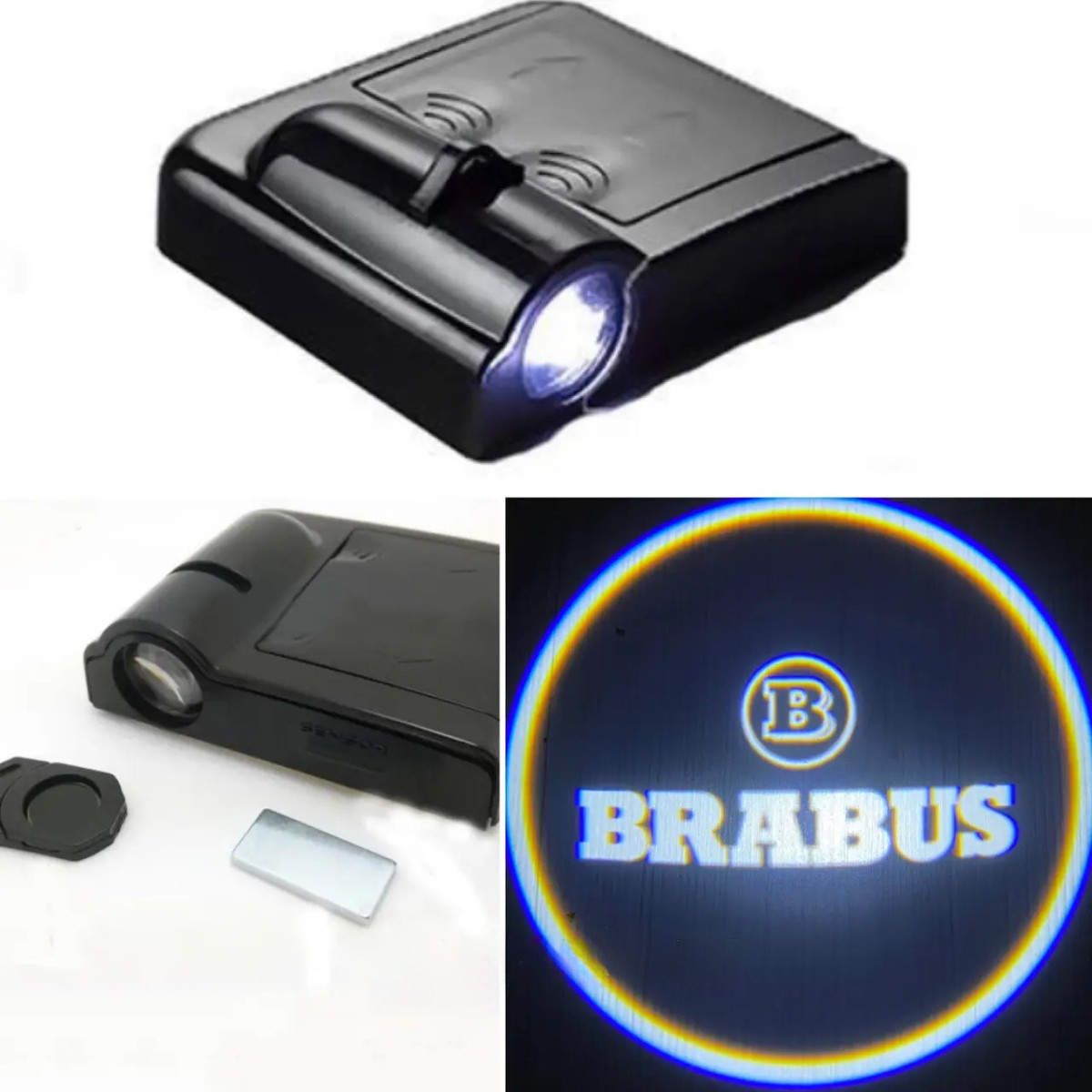 Картридж-вставка логотипу Brabus на двері 1 шт (Завод), фото 1
