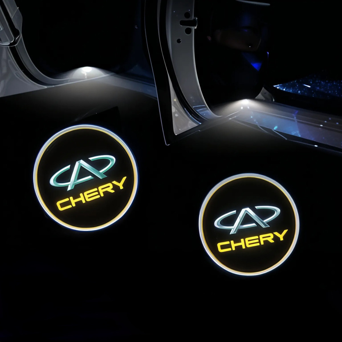 Картридж-вставка логотипу Chery на двері 1 шт (Завод), фото 1