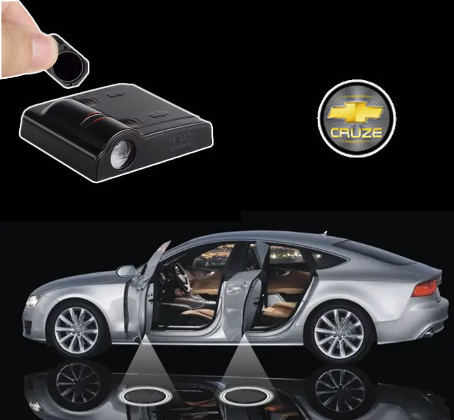 Картридж-вставка логотипу Chevrolet Cruze на двері 1 шт (Завод), фото 1