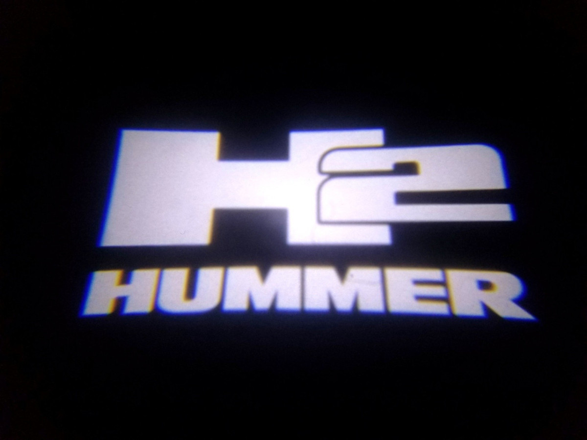 Картридж-вставка логотипу HUMMER H2 на двері 1 шт (Завод), фото 1