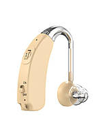 Слуховий апарат VivaPhon J-886 акумуляторний завушний Бежевий