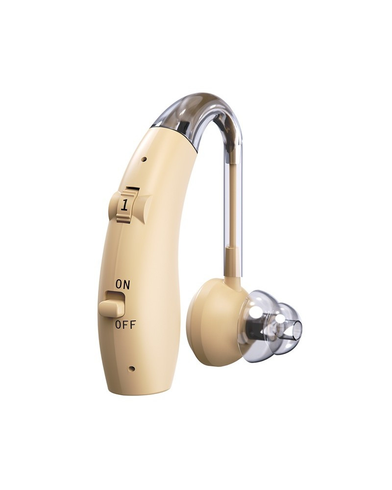 Слуховий апарат VivaPhon J-885 акумуляторний завушний Бежевий, фото 1