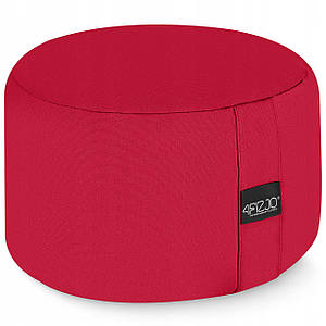 Подушка для йоги та медитації 4FIZJO Zafu кругла 32 x 20 см Red (P-5907739315526)