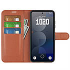 Чохол-книжка Litchie Wallet для Nothing Phone (3a) Pro Brown, фото 4