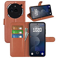 Чохол-книжка Litchie Wallet для Nothing Phone (3a) Pro Brown