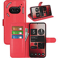 Чохол-книжка Litchie Wallet для Nothing Phone (2a) / (2a) Plus Red