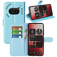 Чохол-книжка Litchie Wallet для Nothing Phone (2a) / (2a) Plus Light Blue