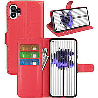 Чохол-книжка Litchie Wallet для Nothing Phone (1) Red