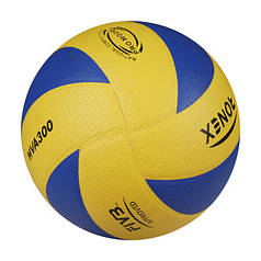 М'яч волейбольний жовто-синій Ronex MVA300 PU