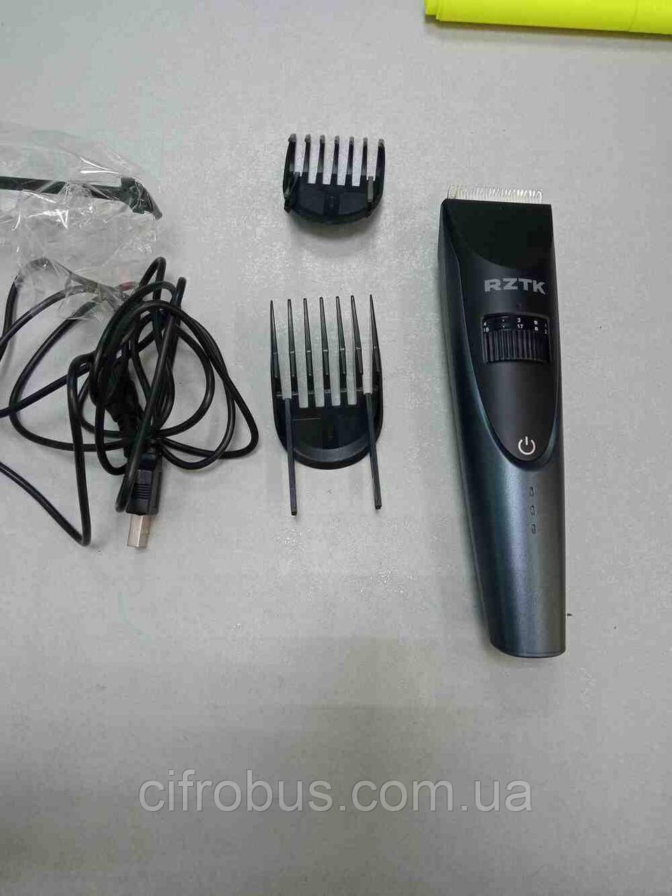 Машинка для стриження волосся тример Б/У RZTK Barber Ceramic 1200mAh, фото 1