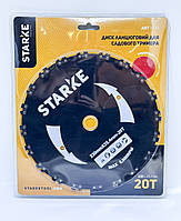 Диск STARKE 8134 230mm*25.4*20T ЛАНЦЮГОВИЙ для садового тримера (бензокоси)