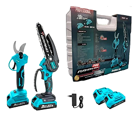 Набір акумуляторних інструментів Grand No 2G (Секатор Grand СА-20BL+ Мініпила Grand АПЦ-20/6"-2 BL)