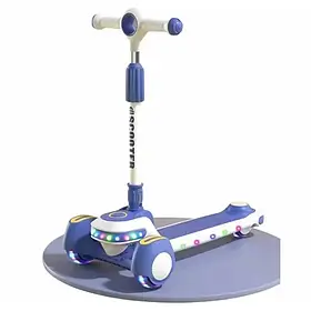 Дитячий триколісний самокат SCOOTER з LED-підсвіткою SV227