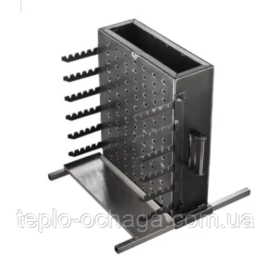 Мангал вертикальний на 6 рівнів під шампури
