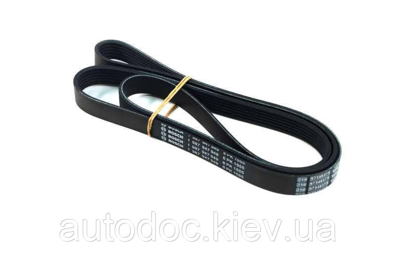 Ремінь поліклін. 6PK1555 (вир-во Bosch), арт.1 987 947 949, фото 1