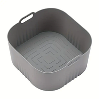 Форма силіконова квадратна для аерогрилю мультипечі та фритюрниці 16.5 см UK-4447