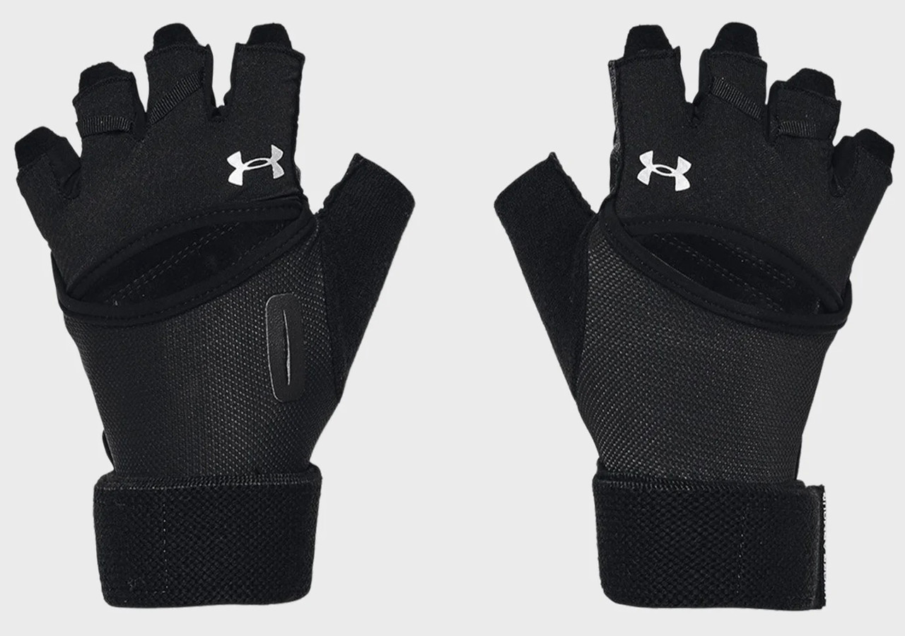 Рукавички для тренінгу UA W's Weightlifting Gloves чорний Жін MD