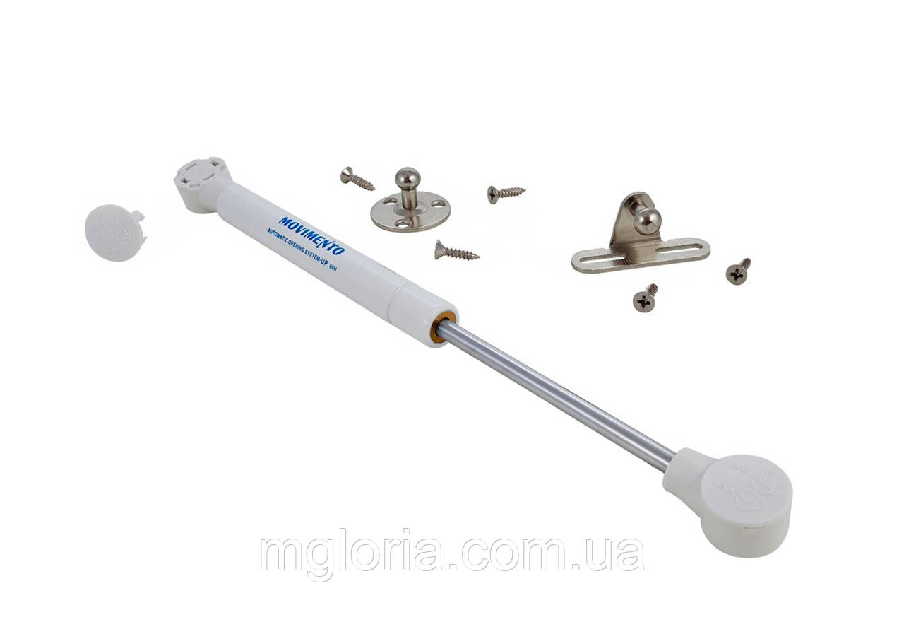 Амортизатор газовий Movimento білий