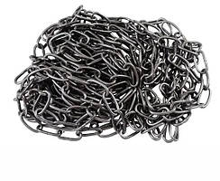 Ланцюг довголанковий Сталевий 3 мм 10 м