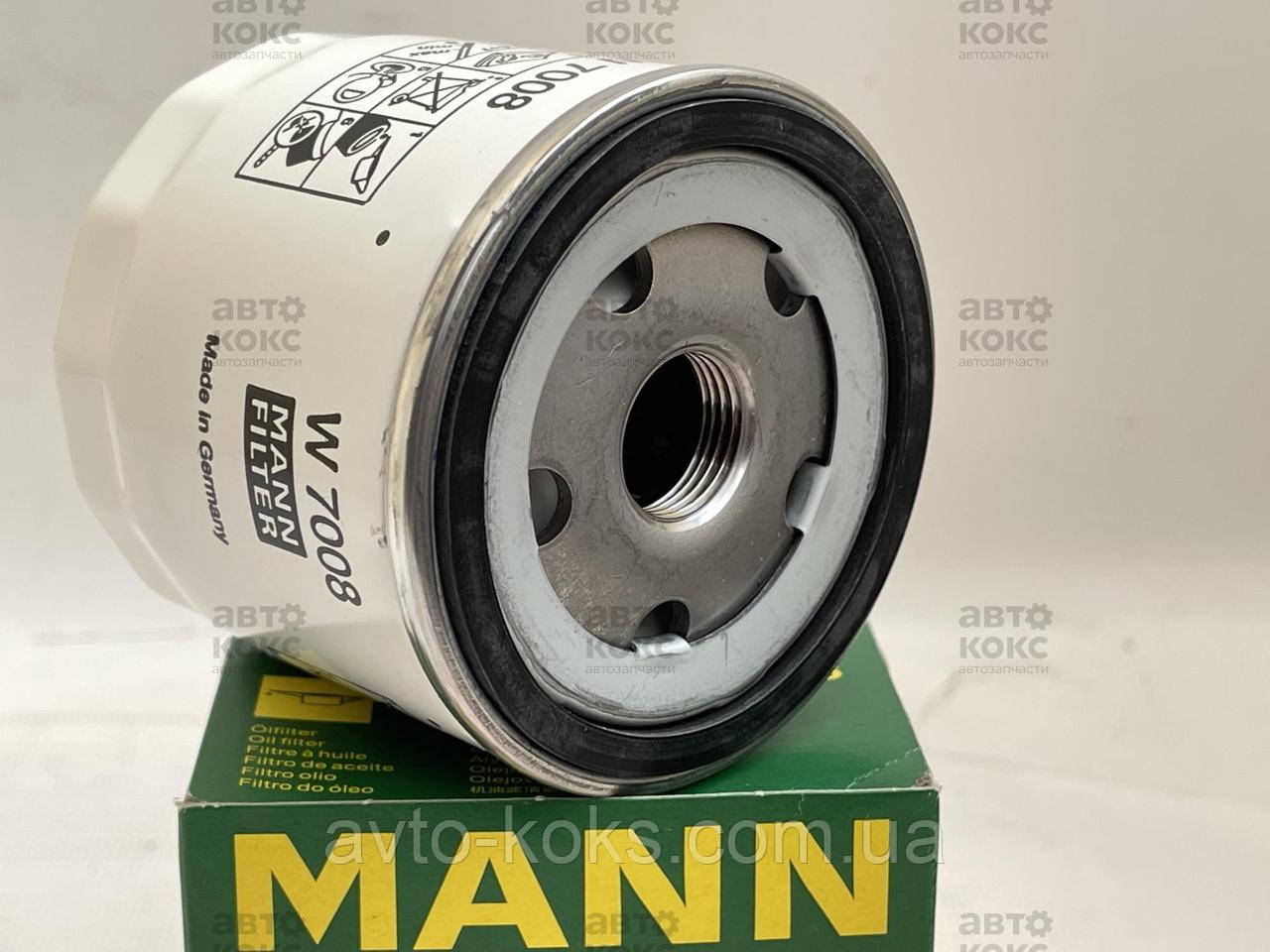 MANN W7008 фільтр оливний Ford Focus Fiesta Fusion Kuga Mondeo, фото 1