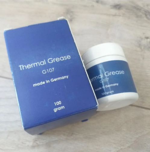 Thermal Grease G107 100 гр Срібне композитне теплопровідне мастило паста для CPU GPU Ch, фото 1