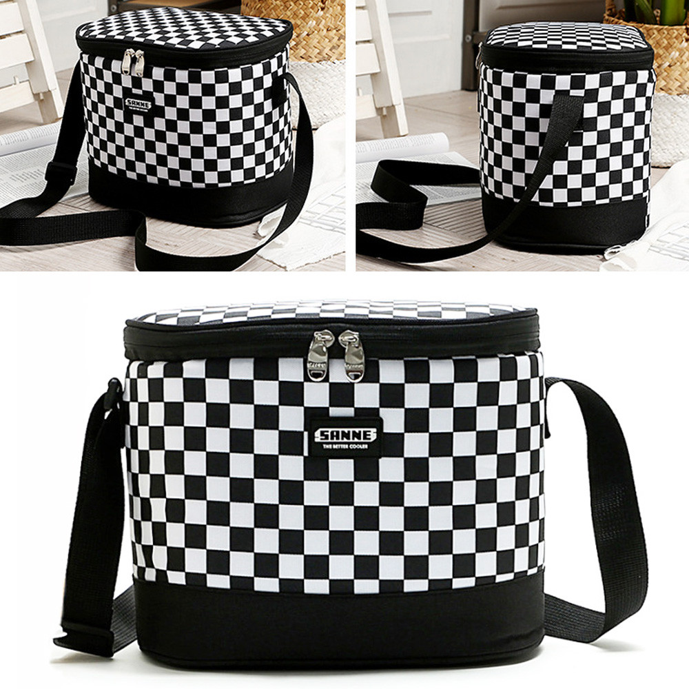 Термосумка для їжі 9 л GP 4336 водонепроникна сумка-холодильник для зберігання продуктів і напоїв, фото 1