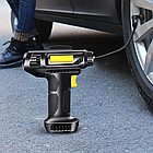 Портативний насос для шин із цифровим дисплеєм автомобільний компресор USB компактний прилад до 150 PSI, фото 3