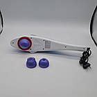 Інфрачервоний електромасажер для тіла Дельфін RF-889 DL117 червоний з функцією прогрівання та вібрації для спини, фото 5