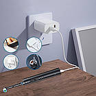 Електрична зубна щітка з USB-зарядкою 3 режими та 4 насадки акумуляторна модель для щоденної гігієни, фото 6