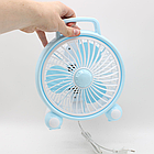 Настільний вентилятор 25W 28х22 см модель 2553 компактний і тихий мінівентилятор для дому та офісу, фото 3